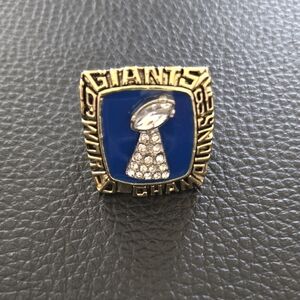 Gold and Blue Championship Ring